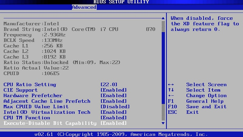Chắc rằng dùng bản BIOS chính thức